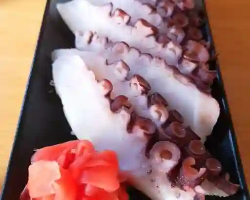 Sashimi pulpo
