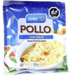 Sopa Deshidratada Pollo Con Fideos Líder