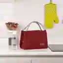 Bolsa de Almuerzo Con Cierre Rojo Miniso