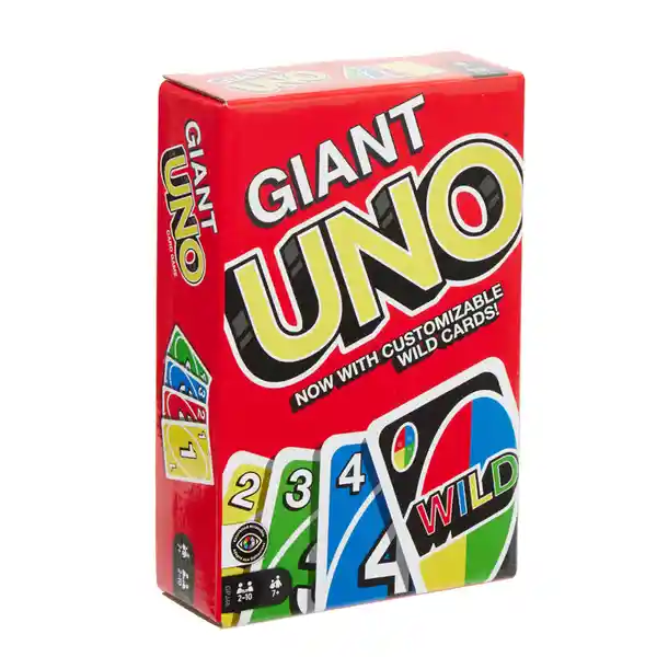 Uno Juego d eCartas Giant Uno GRL91