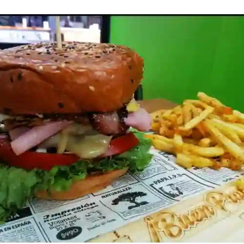 Hamburguesa Tradicional de Pollo