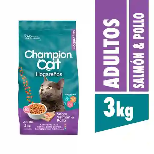 Champion Alimento Para Gato Indoor Adulto 3 Kg