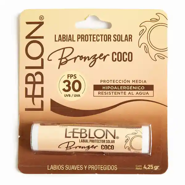 Leblon Protector Labial Coco Bronzer F15