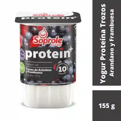 2 x Yogurt Protein Trozos Arandanos Soprole 155 g