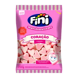 Marsmallows Fini Corazón Fresa Bolsa 250 G