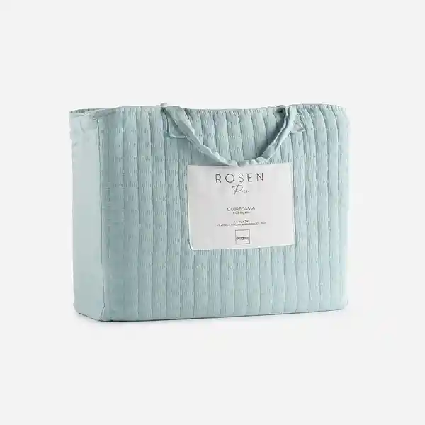 Cubrecama Stone 1 Plaza Nilo Rosen