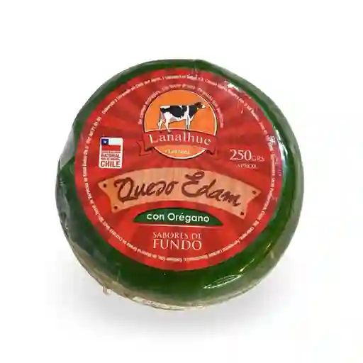 Queso Edam Sabor Orégano Lanalhue