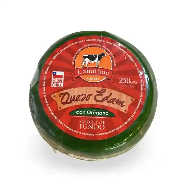 Queso Edam Sabor Orégano Lanalhue