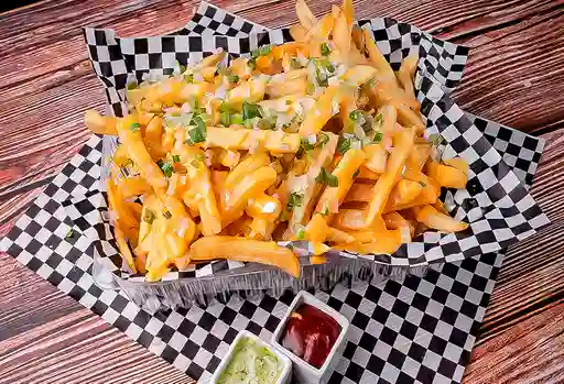 Papas Fritas con Queso Chicas