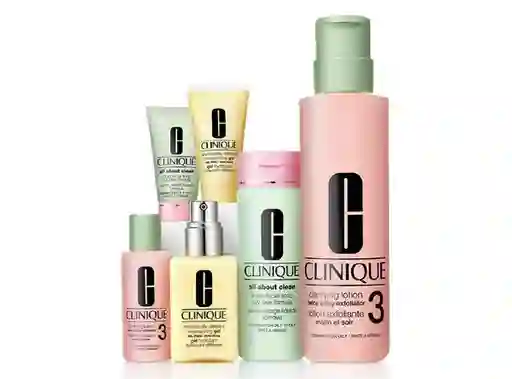 Clinique Set Tratamiento Facial Step III IV