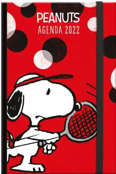 Agenda 2022 Semanal -Snoopy Roja