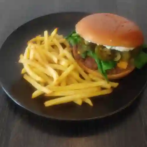 Spicy Olives Burger