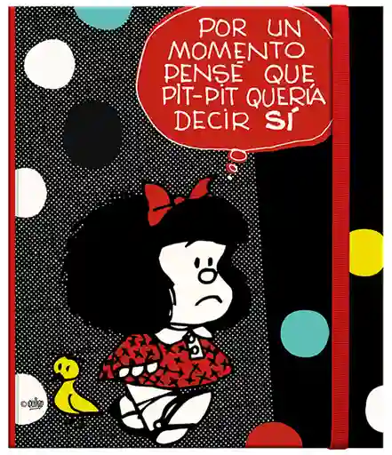 Cuaderno Tapa Dura Grande Mafalda 6 Pit Pit