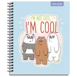 Proarte Cuaderno Universitario Ted/Ed we Bare Bears