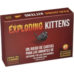 Exploding Kittens Juego De Mesa Gatito Explosivo
