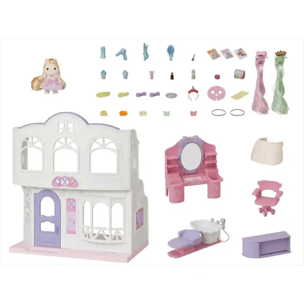 Sylvanian Families Juguete Salón de Belleza de Los Pony