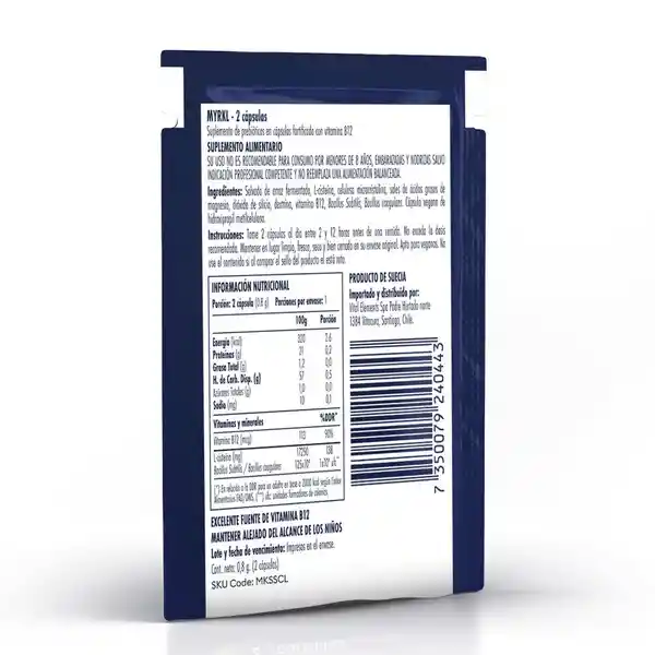 Myrkl Suplemento Pre Resaca