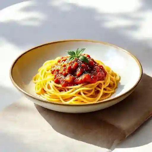 Fetuccini Bolonesa O Pomodoro