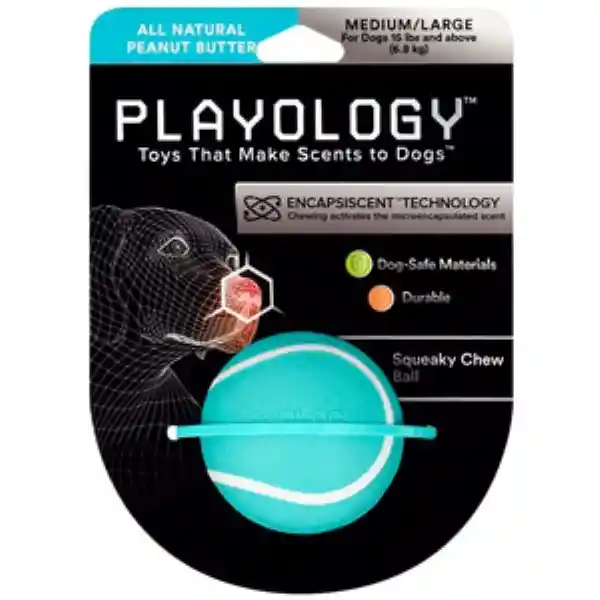 Playology Pelota Sabor Mantequilla de Maní 0.11 Kg