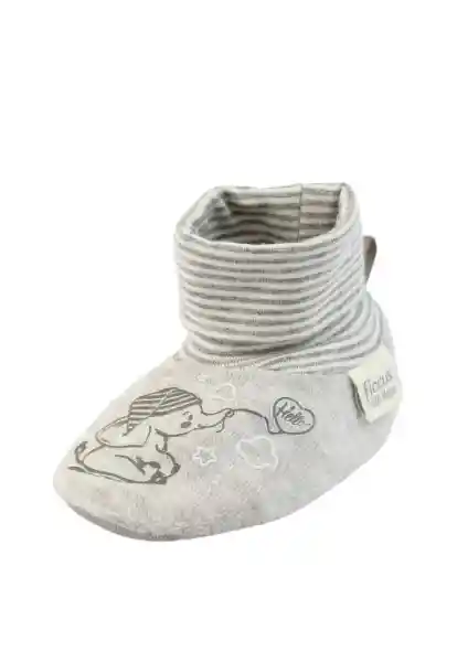 Botines Calcetín Plush Bb Soft Niño Gris 6/12 818 Ficcus