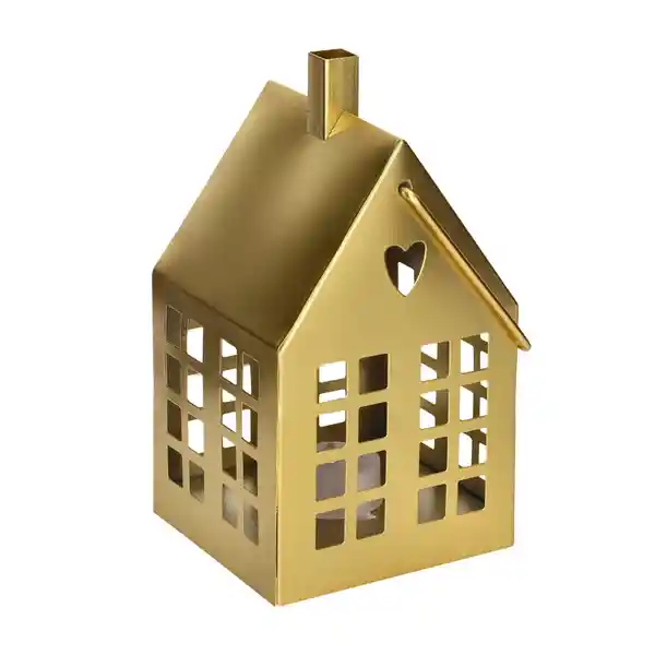 Adorno Tipo Farol Navideño Luz Led 10 x 10 x 195 cm Casaideas