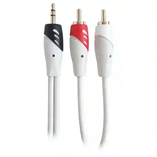 Fiddler Cable Audio y Mini Jack 3.5 mm a Rca 1.8 m