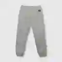 Pantalón de Niño de Buzo Bolsillos Gris Melange Talla 3A Colloky