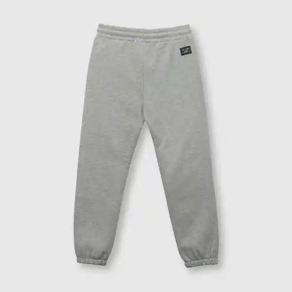 Pantalón de Niño de Buzo Bolsillos Gris Melange Talla 3A Colloky