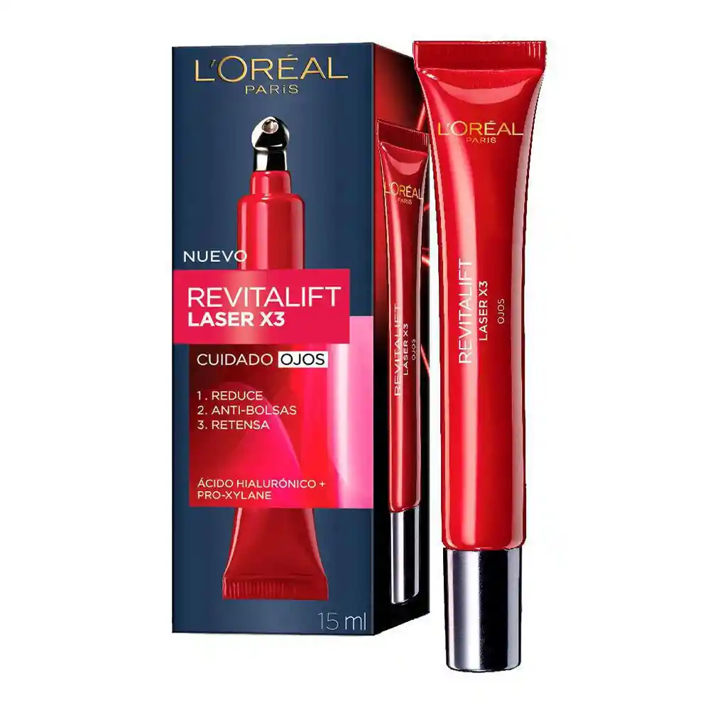 Loreal Paris Contorno De Ojos Anti-Arrugas Revitalift Láser