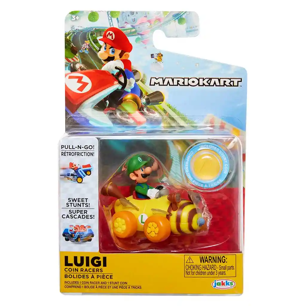 Nintendo Figura de Colección Super Mario Coin Racers Surtido