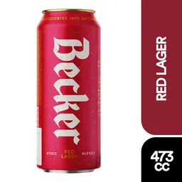 Becker Cerveza Roja Amber Lager