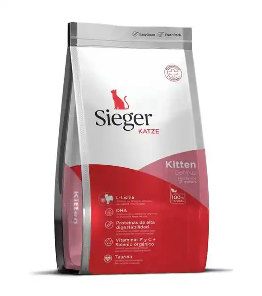 Sieger Katze Alimento Para Gato Kitten