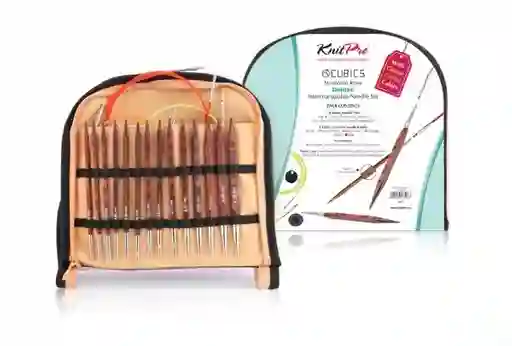 Set Palillos Intercambiables Cubics Knit Pro Idad