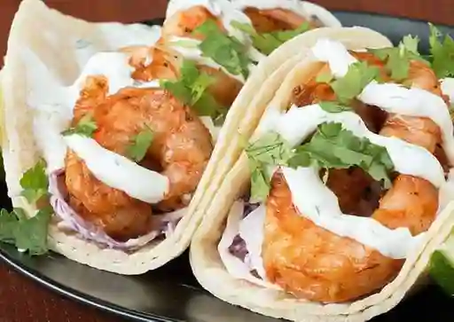Tacos de camarón
