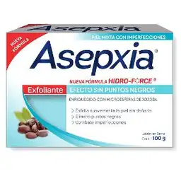 Asepxia Jabón Exfoliante Piel Mixta