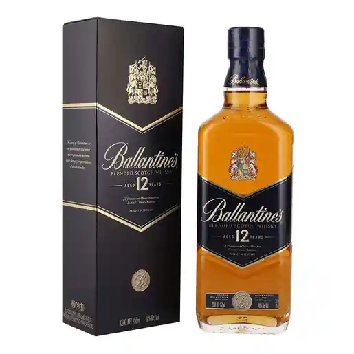 Ballantines whisky 12 anos 40gl