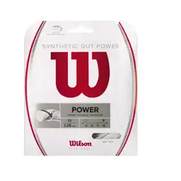 Wilson Cuerda Synthetic Gut Power 17 Blanco