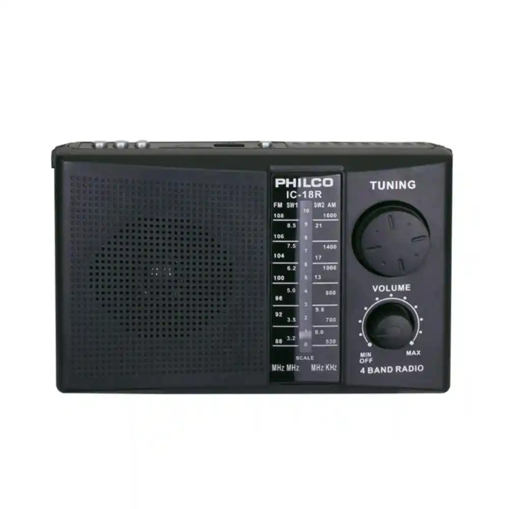 Radio Philco Ic 18-r Multibandas Recargable | Am/fm | Usb/sd