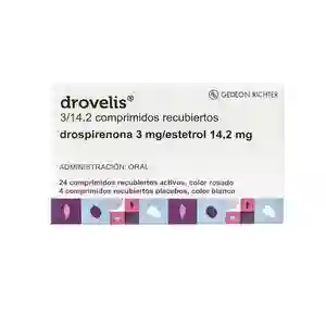 Drovelis (3 mg/ 14.2 mg)