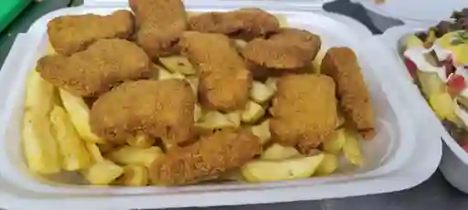 Combo Nuggets + Papas Fritas