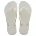 Havaianas Sandalias (slim) Talla 37-38 Color Blanco