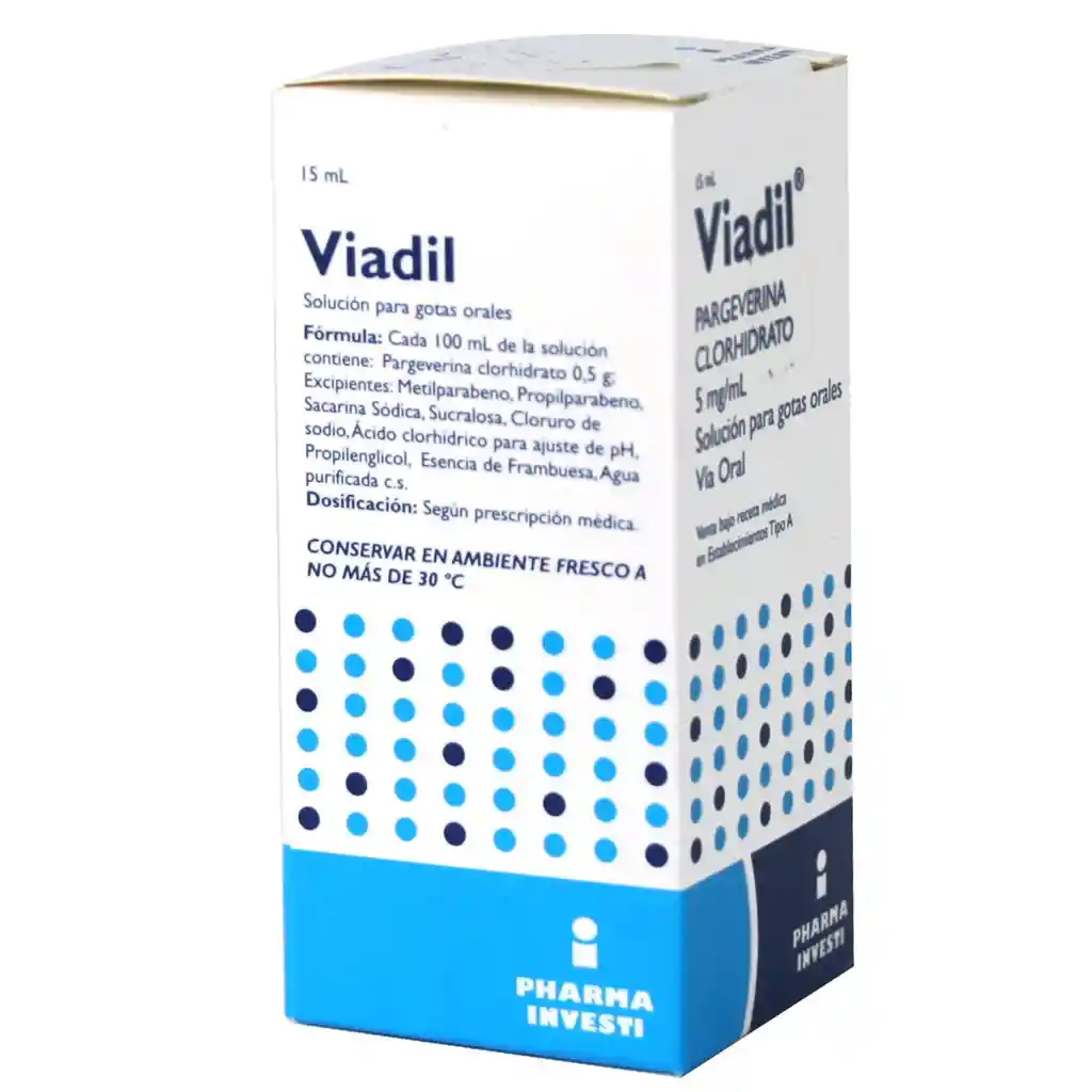 Viadil Solución para Gotas Orales (0.5 g / 300 mg)
