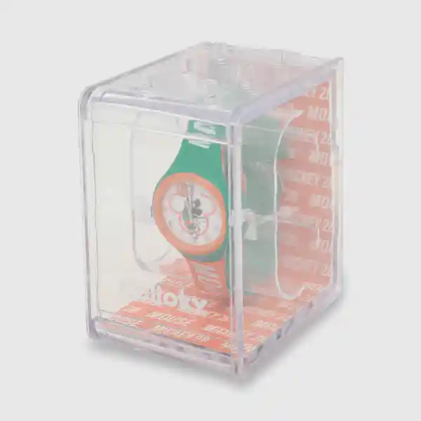 Reloj Análogo Mickey de Niño Verde Colloky