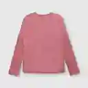 Polera de Niña Queen Dark Rose Talla 8A Colloky