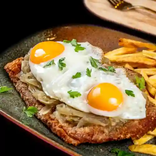 Milanesa a Lo Pobre Grande