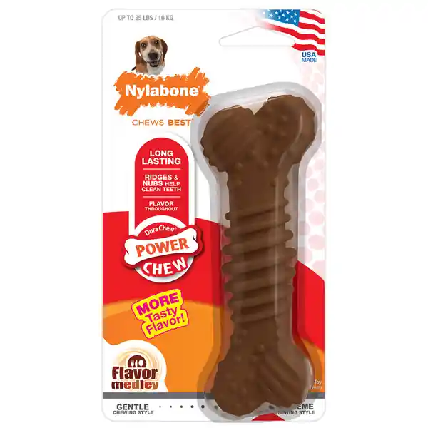 Nylabone Hueso Durachew Textured Chicken Wolf