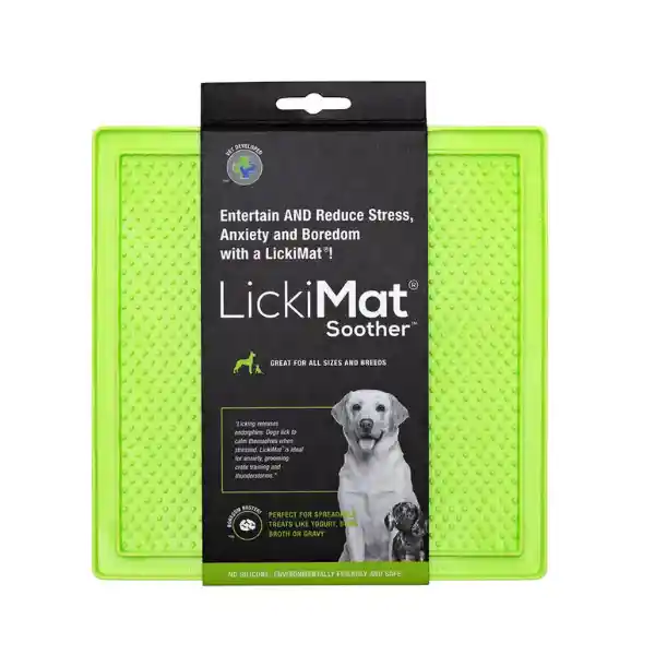 Lickimat Juguete Perro Soother Green XL