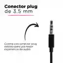 Miniso Audifonos De Cable De Moda E156 Negro 1.2m