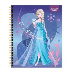 Frozen Cuaderno Universitario 100 Hojas