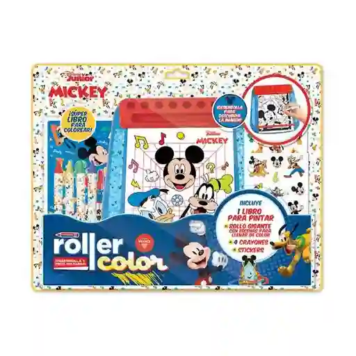 Roller Color Libro Para Colorear - Mickey Dj